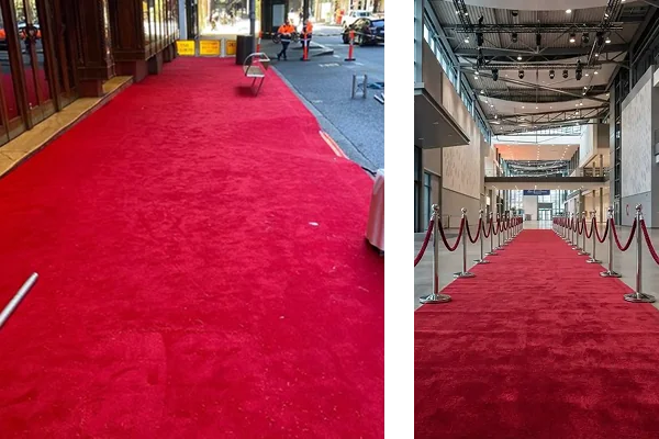 Modern Red Carpet in Dubai