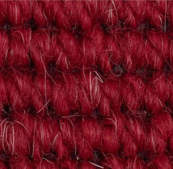 Wool red carpet