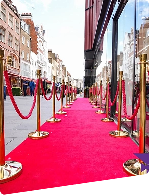 Red Event Carpet