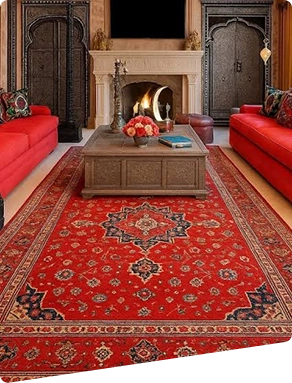 Red Persian Carpet