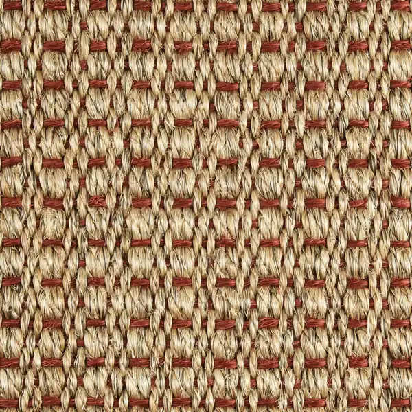 Sisal Panama New Champagne Red